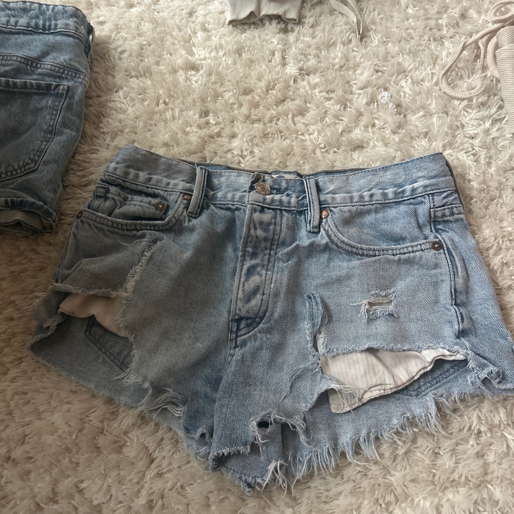 We the free jean shorts